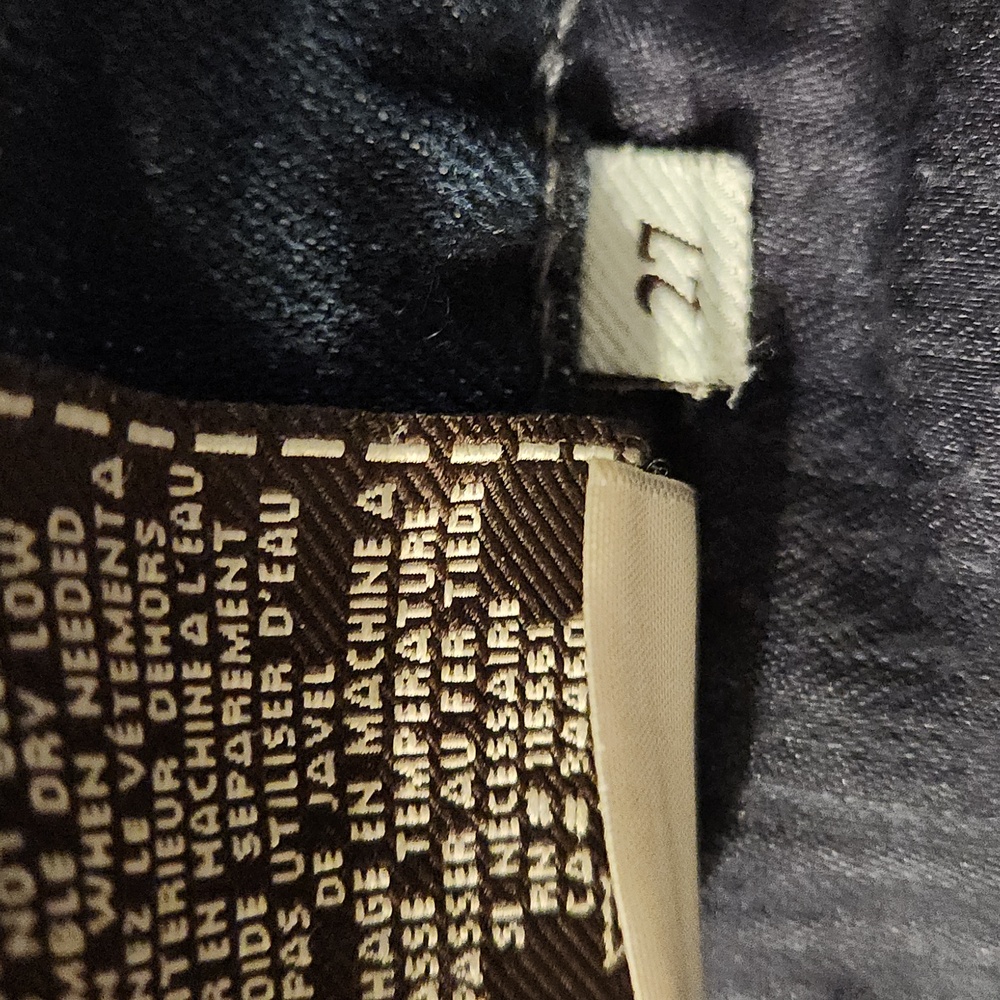 7 For All Mankind Dark Blue Flare Jeans - Picture 13 of 13